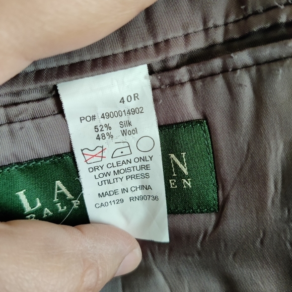 RALPH Lauren Men's Sport Coat Jacket - Picture 8 of 8